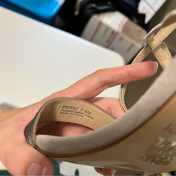 BOTKIER NY Ankle Strap Open Toe Dress Leather Sandal Shoes Persi Size 7.5 - Picture 7 of 8